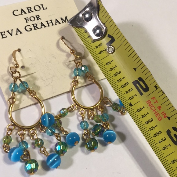 Eva Graham beaded earrings - Picture 5 of 6